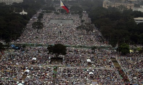 6 triệu người Philippines dự thánh lễ của Giáo hoàng Francis