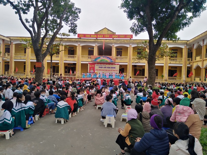 Xã Cửu Cao, huyện Văn Giang phấn đấu xây dựng nông thôn mới kiểu mẫu về Giáo dục
