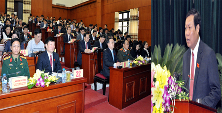 Khai mạc kỳ họp thứ ba - HĐND tỉnh Hưng Yên khóa XVI