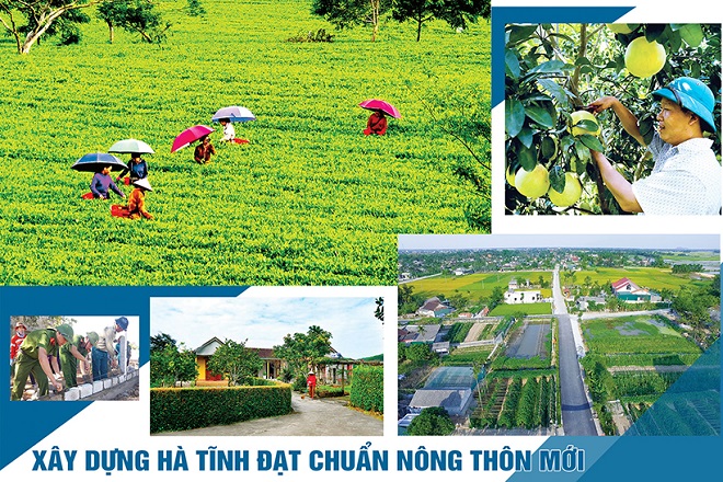 XÂY DỰNG NÔNG THÔN MỚI Ở HÀ TĨNH - “VẼ CẢ NGÀY MAI THÀNH BỨC TRANH”