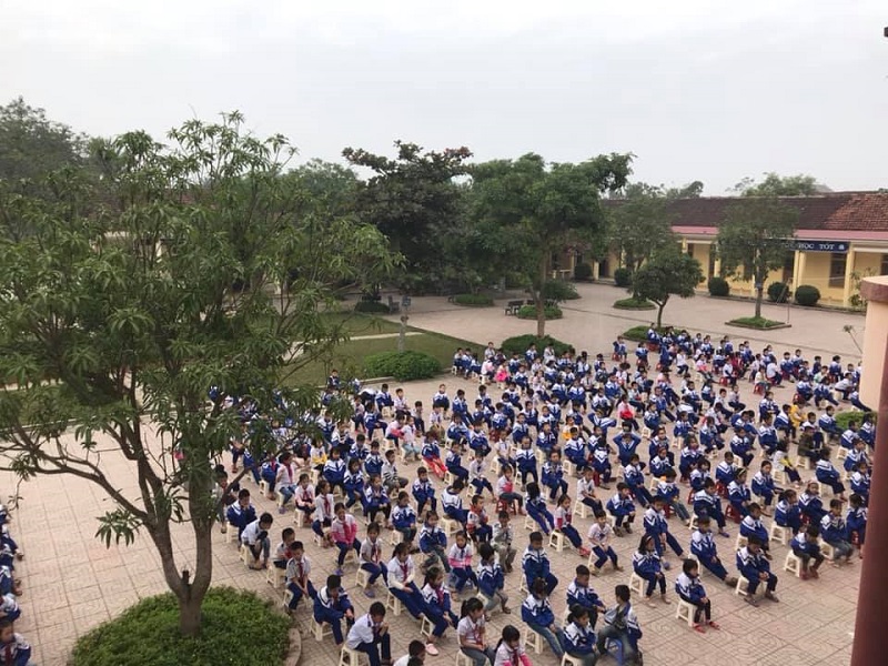 Xã Hưng Long – Thị xã Mỹ Hào quan tâm giáo dục tiểu học hướng tới hướng tới xã nông thôn mới kiểu mẫu về giáo dục năm 2023.