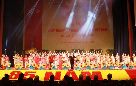 Kỷ niệm trọng thể 85 năm ngày thành lập Đảng Cộng sản Việt Nam
