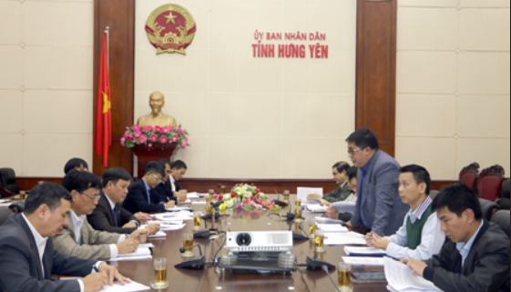 Đoàn công tác của Ban chỉ đạo Trung ương các chương trình mục tiêu quốc gia làm việc tại tỉnh Hưng Yên