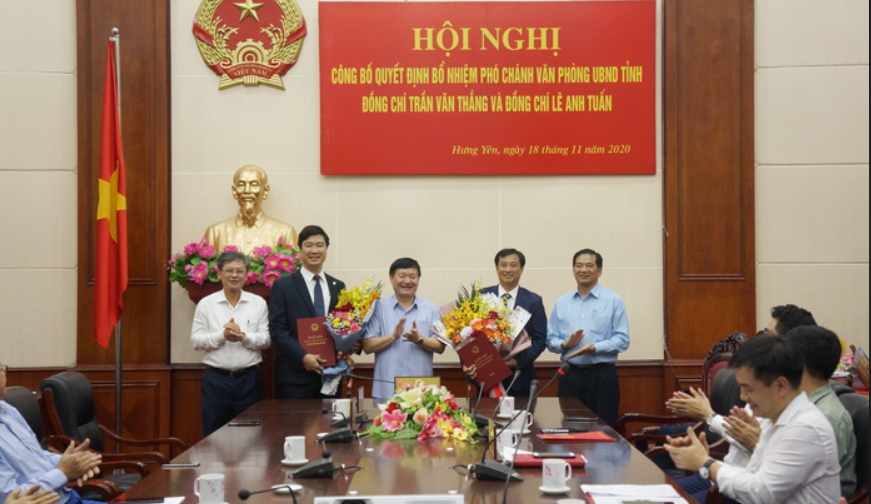 Hưng Yên công bố quyết định bổ nhiệm tân Phó trưởng ban Tuyên giáo Tỉnh ủy