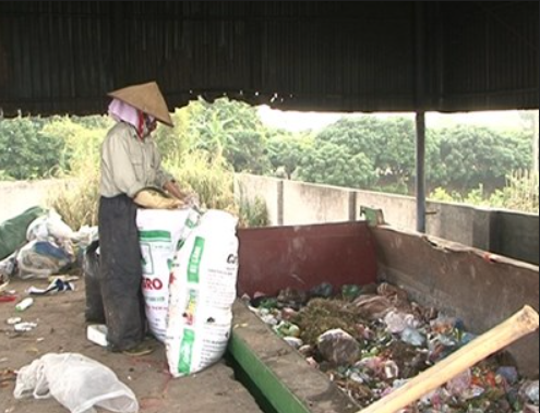 Hưng Yên còn trên 50% thôn chưa có điểm tập kết rác thải