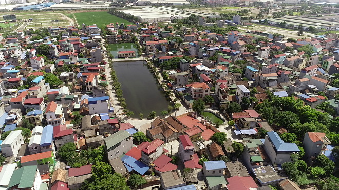 Xã Tân Việt xây dựng NTM gắn với phát triển đô thị 