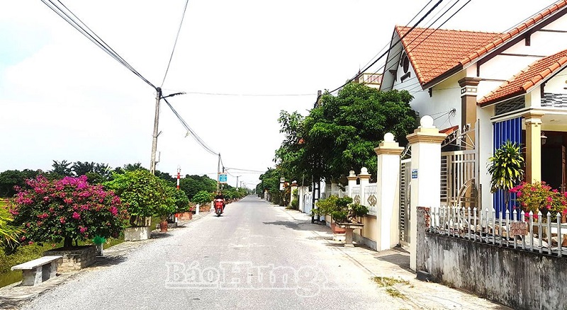 Những tuyến đường nông thôn mới kiểu mẫu ở Phù Cừ